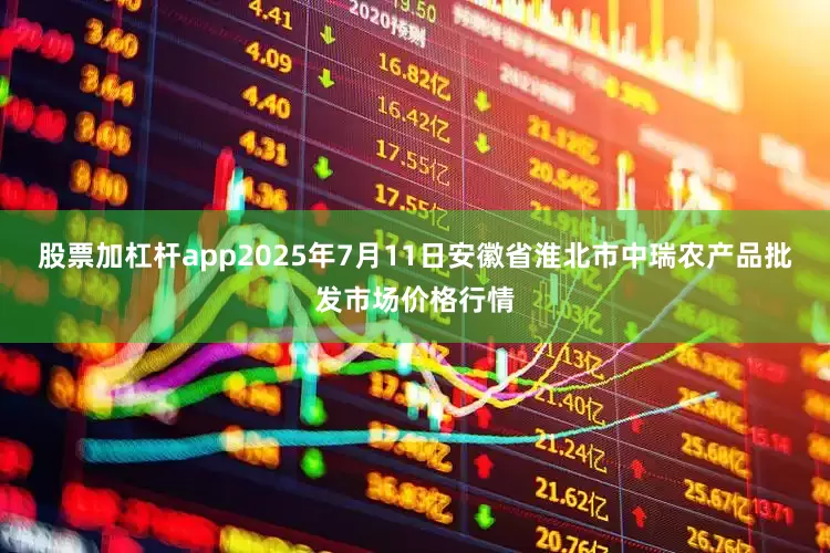 股票加杠杆app2025年7月11日安徽省淮北市中瑞农产品批发市场价格行情